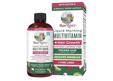 Mary Ruth's Liquid Morning Multivitamin +Hair Growth Dragon Fruit 15.5 FL. OZ. picture