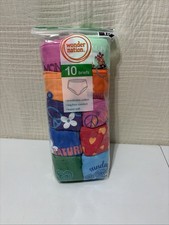 Wonder Nation 10 Pack Briefs Size 18 New picture