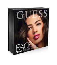 GUESS FACE GLOW LOOK BOOK EYESHADOW/CHEECK COMPACT ,EYE LINER,LIPSTICK,MASCARA picture