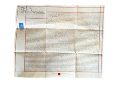 Victorian Vellum Indenture Document: 1877 Aldritt Rugeley Staffordshire picture