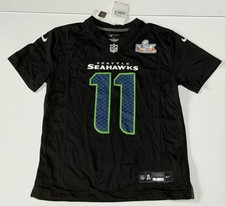 Nike NFL Seahawks Jaxon Smith-Njigba #11 Super Bowl Jersey Youth M (MINOR FLAW) picture