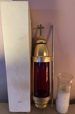 Vintage Emkay Muench-Kreuzer Candle Co. Remembrance Lite Cemetery Light #1001 picture