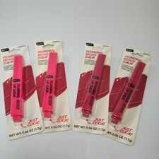 Lot of 4 B•PURE  Plumping Glossy Lip Balm, (2) Watermelon and (2) Magenta  picture
