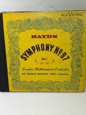 1946 Haydn Symphony No. 97 In C RCA VICTOR RED SEAL Shellac 12” 78rpm DM-1059 picture