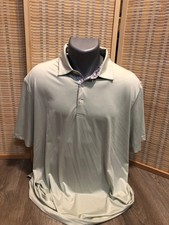 Maelreg Tennis Golf Short Sleeve Polo Shirt XL Light Green (H701) picture