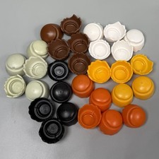 Playmobil Lot of 30 Mixed Male Straight Short Hair Piece Wigs Parts Adult Figure picture