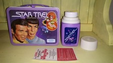 VTG  1979 Star Trek The Motion Picture Lunch Box Thermos New With Price Tag picture