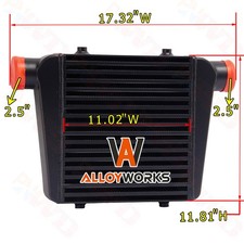 280x300x65mm Inlet/Outlet 2.5'' Side Mount Turbo Intercooler, picture