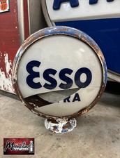 Vtg. Original ESSO EXTRA Gas Pump Globe picture
