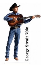 George Strait LIFE SIZE Cardboard Cutout LAST ONE With FAST SHIPPING picture