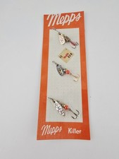 Rare Vintage Mepps Fly Fishing Killer 3 Pack - Black Fury, Comet, Aglia Long #0 picture