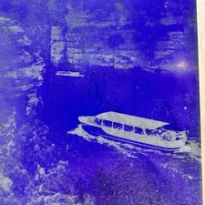 Vintage Wisconsin Dells Halftone Plate Print Block Duck Boat Tour Baraboo picture