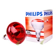 Philips Infrared Industrial Heat Bulb BR125 250W 230-250V Lamp Red Light Medical picture