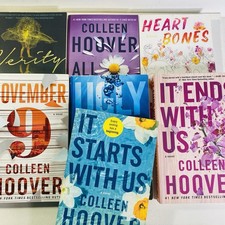 It Starts with Us by Colleen Hoover LOT OF 7 w/ It Ends With Us, Ugly Love, picture