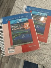 Bju Press Writing & Grammar 12 Teacher's Edition Volumes 1 And 2 picture
