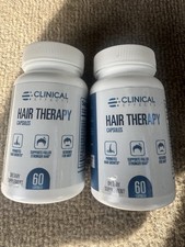 Clinical Effects Hair Therapy  60 Caps Hard To find Sold Out Everywhere. 2 Pack picture