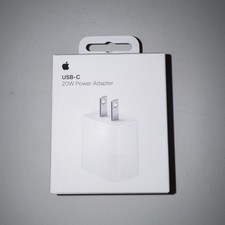 Genuine Apple 20W USB-C Power Adapter Fast Charger - Brand New iPhone iPad picture