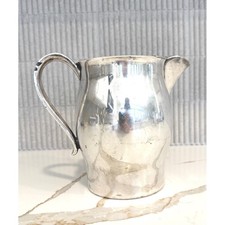 EB Rogers Silver Co 7407 Silver on Copper Pitcher Server Elegant Tableware picture