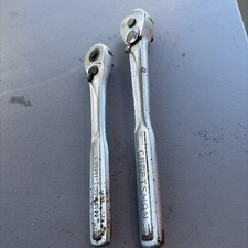 Vintage Craftsman USA Ratchet Set-V- 3/8” - 44808  And 1/2” - 44975 picture