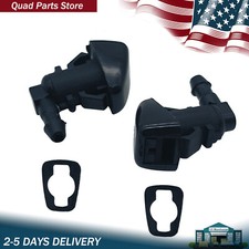2X Windshield Wiper Water Spray Washer Nozzle Jet For Jeep Commander 2006-2010 picture