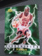 SkyBox 1995-96 SkyBox Premium Electrified Insert Michael Jordan #278 Bulls 37 picture