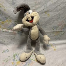 Vintage Looney Tunes Bugs Bunny W/ Pouch On Back And Stick Hand RARE 🔥🔥🔥 picture