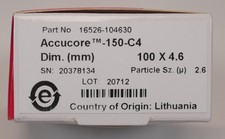 Thermo Scientific Accucore 150-C4 100x4.6mm 2.6um HPLC Col. P/N 16526-104630-New picture