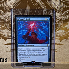 Wizards of the Coast MTG Wizard's Staff ENG R0059 HOB picture