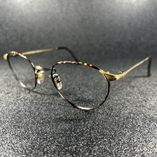 NEW Vintage Calvin Klein Eyeglasses CK312 553 Brushed Gold Tortoise 50-21-130 picture