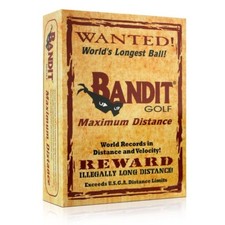 Bandit Non Conforming Illegal Maximum Distance Golf Balls 1 Dozen 12 Balls -NEW- picture