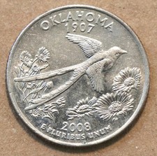 2008 D Oklahoma State Quarter picture