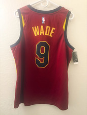 Nike Dwyane Wade Cleveland Cavaliers NBA #9 2017 ICON Basketball Jersey Men’s 48 picture