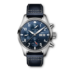 IWC Pilot’s Watch Chronograph 41mm, IW388101, blue, full kit box and papers picture