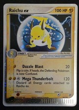 The Pokémon Company Raichu ex EX Sandstorm 2003 98/100 Holo Ultra Rare EN 100HP picture