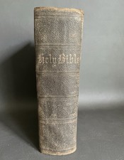 1893 Holy Bible ABS American Bible Society Old & New Testaments Original Tongues picture