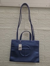 NEW Telfar Medium Shopping Bag - Cobalt (Blue) w/ CERTIFICATE OF AUTHENTICITY  picture