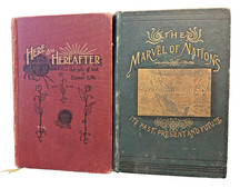2~1st Ed. Uriah Smith books:1897 