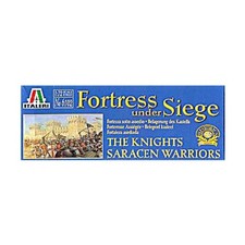 Italeri Historics Co  Fortress Under Siege - The Knights, Saracen Wa Box VG+/NM picture