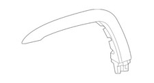 2010-2024 Toyota 4Runner Fender Flare - Toyota (53848-35906) picture