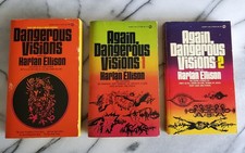 3 Rare Vintage DANGEROUS VISIONS (+ Again 1 & 2) Harlan Ellison PB Signet Books picture