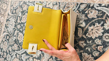 Loungefly Star Wars Rebel Wallet Clutch Small White/Yellow w/ 