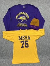 Vintage Mesa High School Shirt Adult Medium Large 76 Alumni AZ 70s Arizona 1976 picture