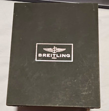 Breitling Super Avenger Presentation Box Set Black Case Yellow Papers COSC picture