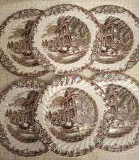 Set Of 6 Heritage Hall French Provincial Salad Plates Johnson Brothers 8