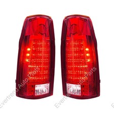 24 LED Tail Light With 6 LED Backup Light Assembly For 88 00 Chevrolet GMC PAIR picture