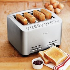 🔥 Sale Breville Die-Cast 4-Slice Smart Toaster - Authentic,  ⚡. picture