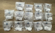 (LOT x14) Hickory Hardware P29-W Porcelain Knob 1-1/2