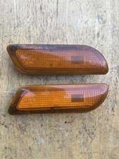 98-03 Mercedes W208 CLK320 CLK55 Front Right Left Side Turn Signal Lights Pair picture