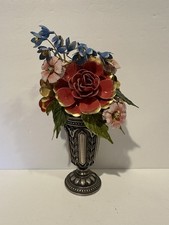 VINTAGE IGOR CARL FABERGE THE THE ROYAL BRITISH BOUQUET 1978 FRANKLIN MINT RARE picture