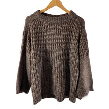 Pas de calais knitted turtleneck sweater, loosely knitted, with glittery yar... picture